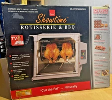 Ronco Showtime Rotisserie & BBQ Platinum Edition Model 5000 – Complete in Box