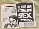 A1s ephemera 1980s film article actor jeremy irons french lieutenants woman