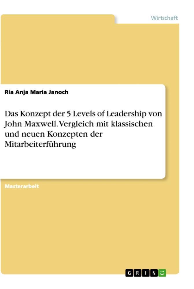 Thumbnail - Das Konzept Der 5 Levels Of Leadership Von John Maxwell. Vergleich