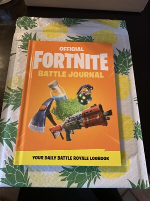 Official Fortnite: Battle Journal Hardcover Book -  Epic Games - Brand New