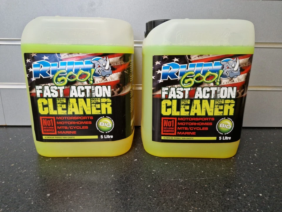 Rhino Goo Fast Action Cleaner - MX Enduro Bikes Cycles Motorcycle Bikes 2x5l 10L - Image 1 of 1