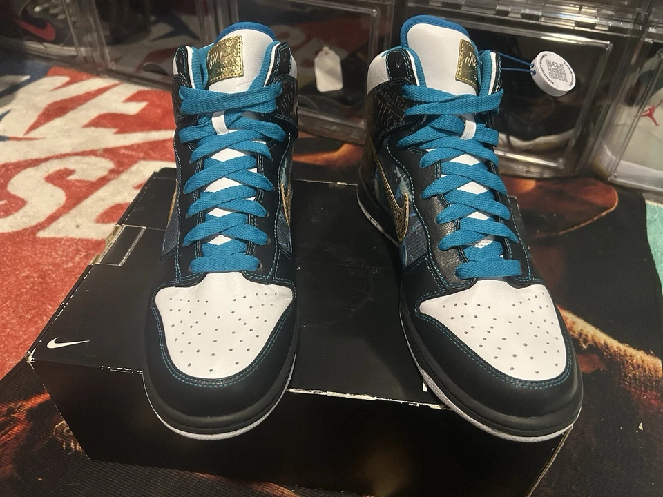 Rare Sample! Employee Only Release Size 11.5 - Nike Dunk High Dubai - 393427-071 - Image 3 of 4