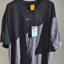 Nike NOCTA Herren T-Shirt Grau Kurzarm Rundhals 2XL Baumwolle FN7663-060