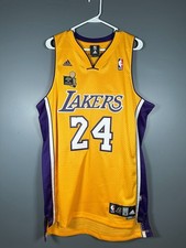 Kobe Bryant #24 Lakers Adidas Swingman Jersey M 2009 NBA Champions Trophy Patch
