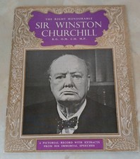 The Right Honourable Sir Winston Churchill, Pitkin Pictorials Ltd, circa 1960