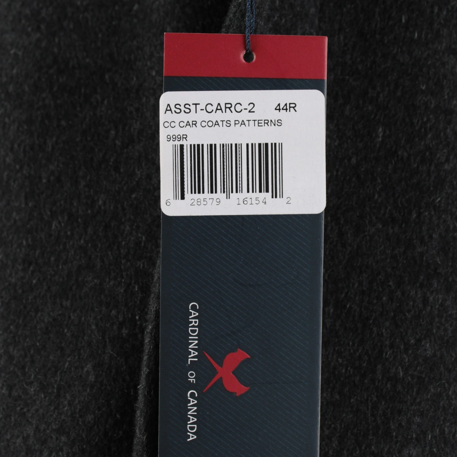 Cardinal of Canada NWT Wool Blend Car Coat w/ Removable Bib Size 44R In Charcoal - product detail image 18