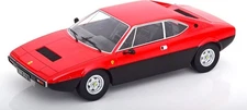 1975 Ferrari 208 GT4 red/matt black in 1:18 scale by KK Diecast