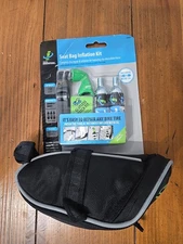 Genuine Innovations Seat Bag Inflation Kit Deluxe Presta & Schrader 230g Weight