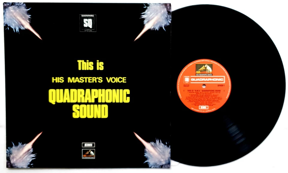 This Is His Master's Voice Quadraphonic Sound LP 1972 Australia Q4HDD1 NM - Image 2 of 3