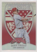 2018 Panini Chronicles Crusade Holo Prizm Mike Trout #19 2t9