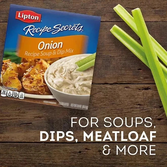 Lipton Onion Recipe Soup and Dip Mix 2 oz., 6 pk - FREE SHIPPING - Image 2 of 4