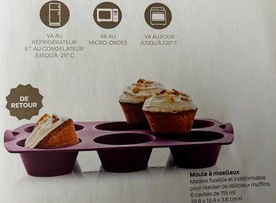 1 MOULE MOELLEUX SILICONE tupperware NEUFS - Photo 1/2
