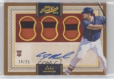 2016 Panini Prime Cuts Base IX Auto Holo Gold 14/25 AJ Reed #251 Auto 0c6