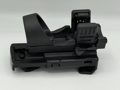 Quick-Draw Roller Clamp Flashlight Holster Belt QuikRelease 360 Degree Rotation