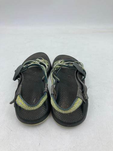 CHACO DAMEN WANDER SANDALEN VIRAM GR 7 SCHWARZ MINTGRÜN VERSTELLBARE RIEMCHEN - Bild 4 von 8
