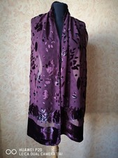 Vtg Versace ATELIER VERSACE scarf silk floral Medusa Gorgon patern burgundi