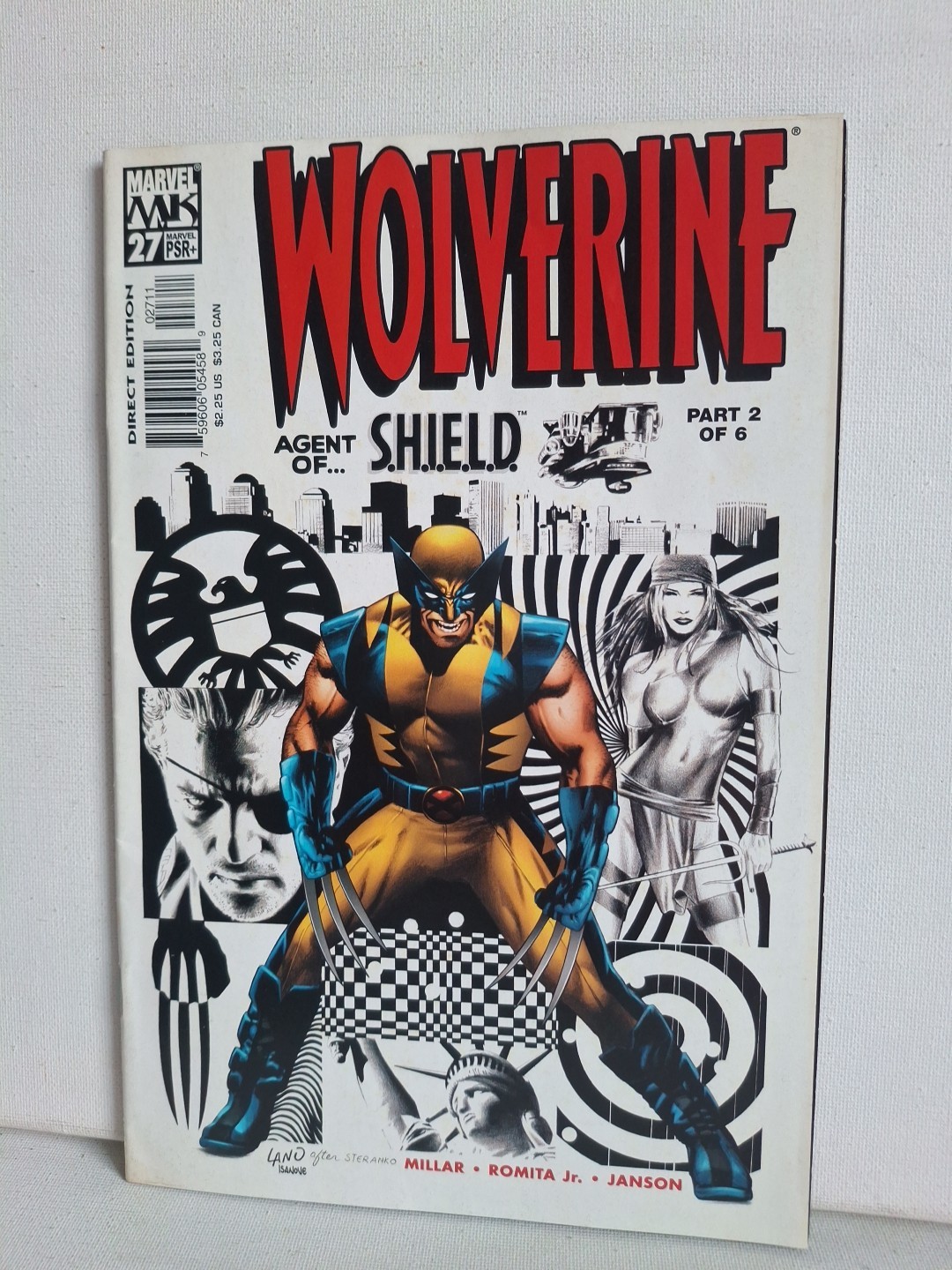 Wolverine #27 Agent Of SHIELD Marvel Comics 2007 X-Men Millar Romita Jr