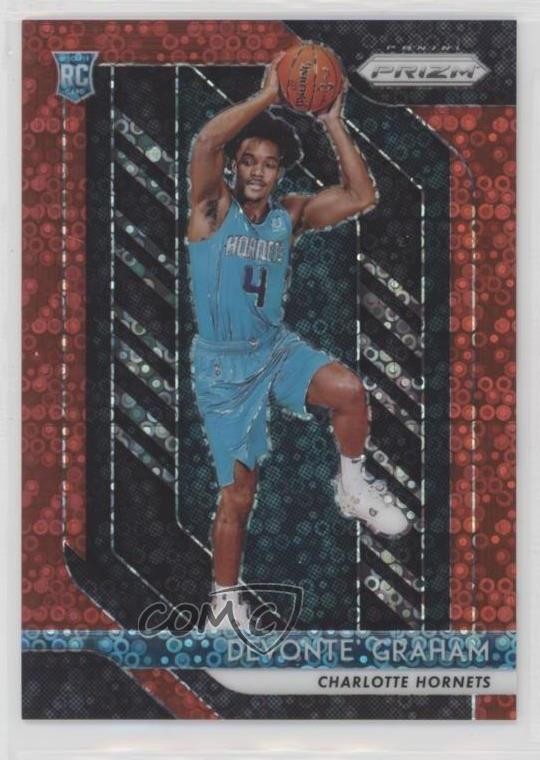 2018-19 Panini Prizm Fast Break Red Prizm 21/125 Devonte' Graham #288 rp9