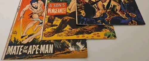 TARZAN OF THE APES Vintage 3 Comic Lot #208-210 DC 2nd, 3rd, 4th Issues Clean - Picture 9 of 13