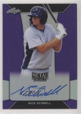 2018 Leaf Metal Draft Purple 19/25 Nick Schnell #BA-NS1 Auto 1u6