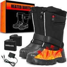 Smart Heating Snow Boots, 3-Speed Temperature Control (8)