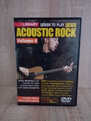 Lick Library - Gitarrenkurs - Acoustic Rock Volume 4 DVD (Coldplay, Bon Jovi)