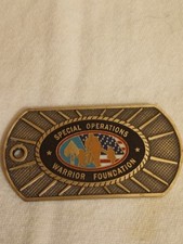 Special Operations Command Special Operations Warrior Foundation Challenge Coin