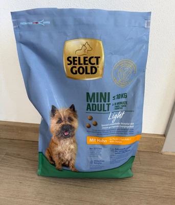 Select Gold Trockenfutter Mini Adult Light mit Huhn, weizenfrei, 2,4 kg - Bild 1 von 3