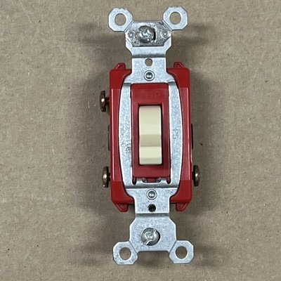 P&S CS20AC3-I SPEC Grade 3-Way Toggle Wall Switch 20A 120/277 IVORY