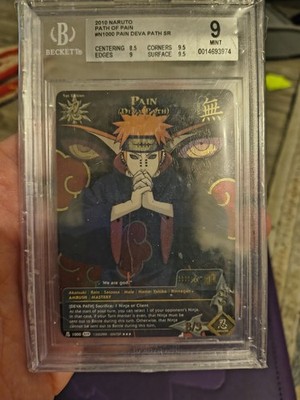 Naruto CCG Pain Deva Path 2010 1st Edition SR N1000 BGS 9