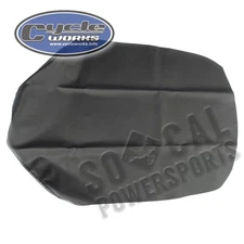 Quad Works Cycle Works Seat Cover - Gripper Black - 36-32590-01