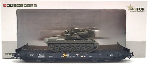 Coche plano Marklin 48733 escala HO DB con tanque "Gepard" LN/caja | Condition: Used