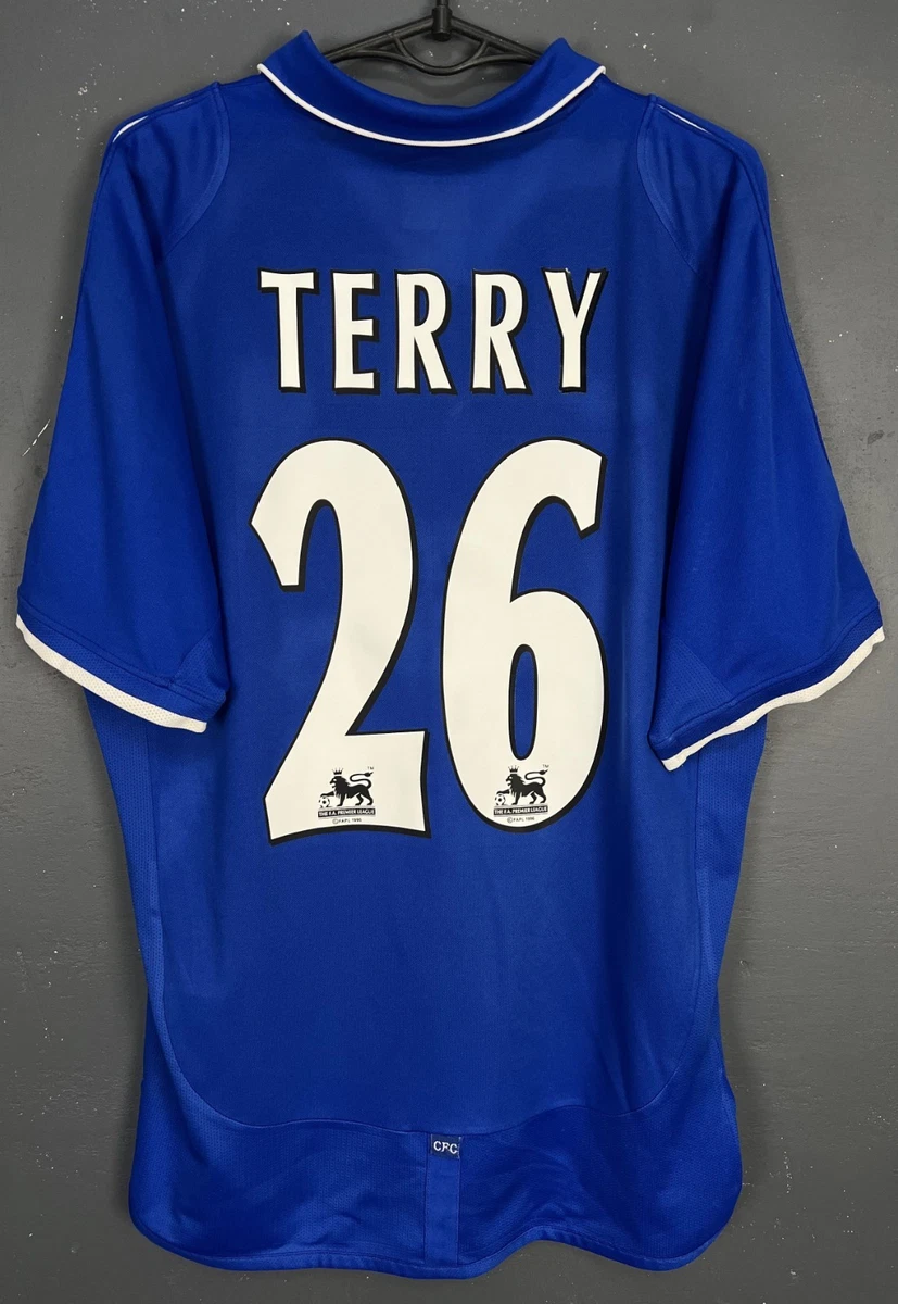 John Terry Chelsea Blue International Club Soccer Fan Apparel and