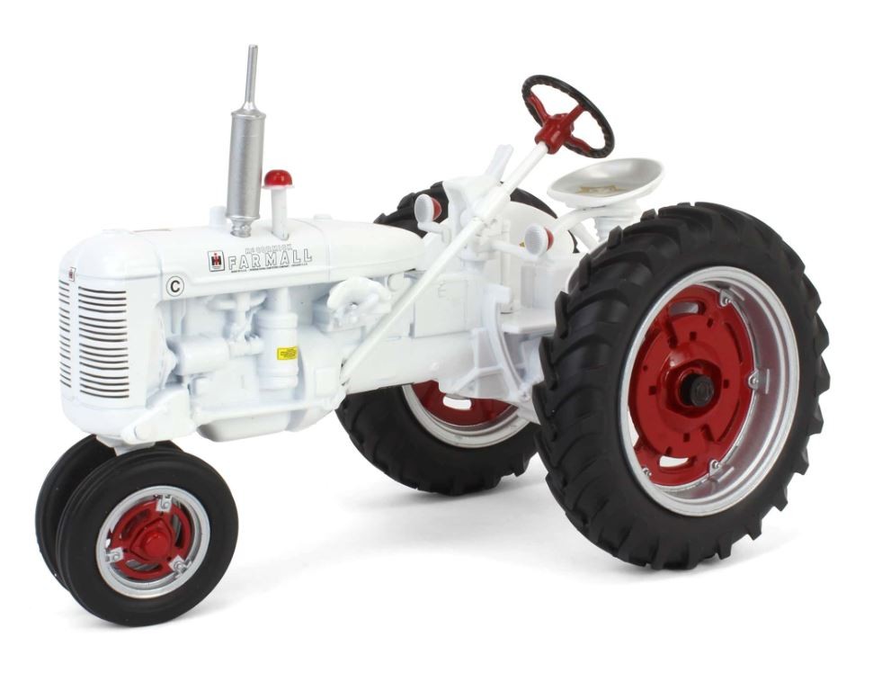 FARMALL C Démonstrateur Blanc ERTL le cadeau idéal de collectionneur pour passionné d'agriculture
