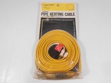 EASY HEAT Automatic Pipe Heating Cable with Easy Test Thermostat. 18 Ft. NOS.