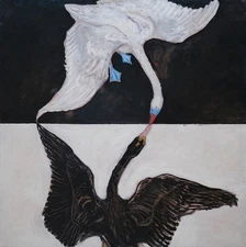 Hilma af Klint: Group IX-SUW, The Swan, No. 1 Archival Quality Art Print