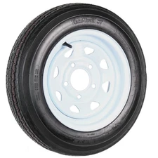 eCustomrim Trailer Tire On Rim 4.80-12 480-12 4.80 X 12 12 in. Load Range B 5...