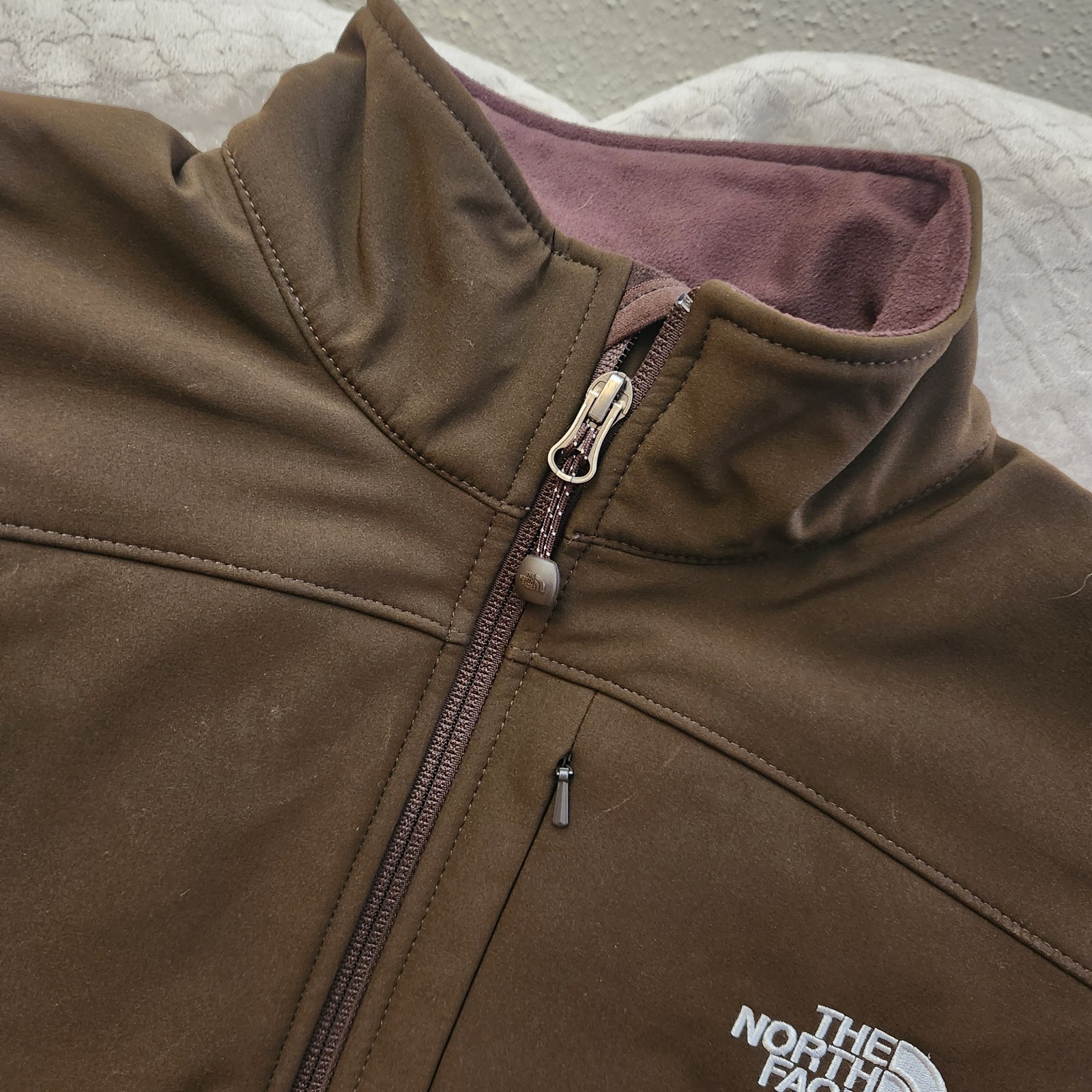 The North Face Apex Bionic Jacket Womens Size M Brown Softshell Full Zip Outdoor thumbnail 4