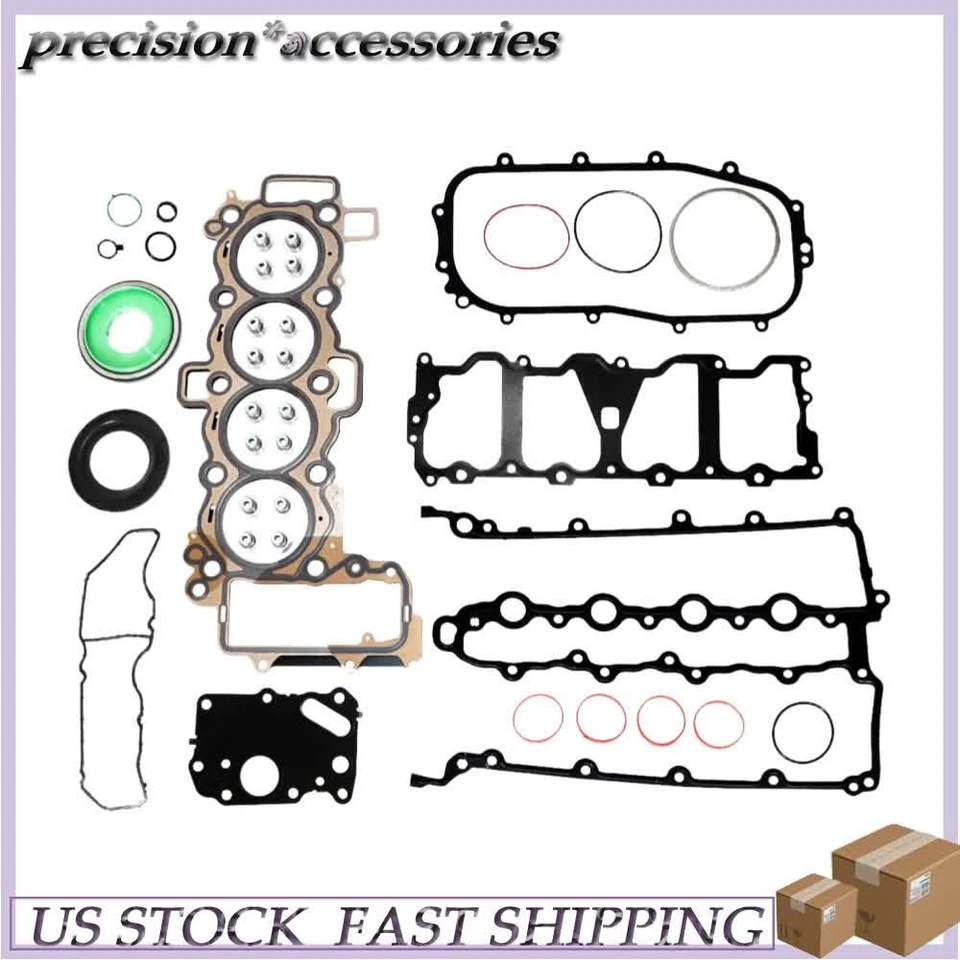 JUEGO DE JUNTAS DE MOTOR para Land Rover Discovery Evoque Velar Jaguar XE/F 2.0T 2018+ Foto 3 de 4