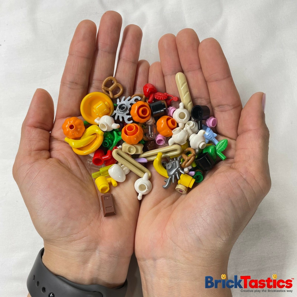 LEGO - x30 Food Accessory Pack - High Quality Used LEGO® - Lucky