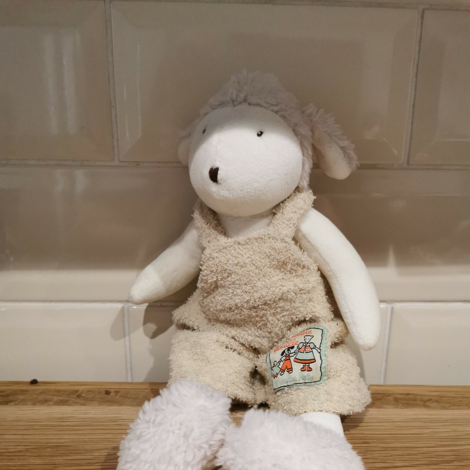 Moulin Roty La Grande Famille Soft Toy Albert the Sheep eBay