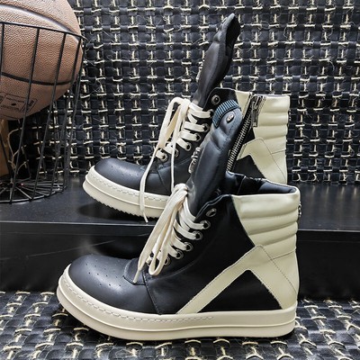 Rick High Top Shoes Platform Short Boots Pink BootsOwens