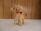 1939 Vintage Gund Rubber Face Rudolph Red Nosed Reindeer Plush Christmas