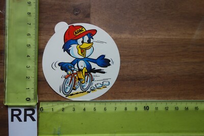 Alter Aufkleber Fahrrad ADAC ADFC Kinderfahrrad Sicherheit Kind und Verkehr  (RRA | eBay.de