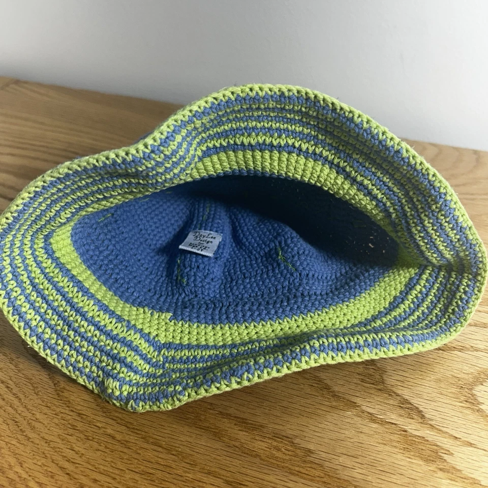 Boné SAN DIEGO HAT CO. DayLee Designs Octopus Sea Monster 1-2T azul verde - Imagem 4 de 4