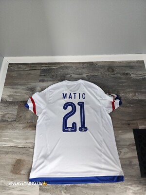 🇬🇧 Adidas Chelsea FC Nemanja Matić#21 2015/2016 Away Soccer