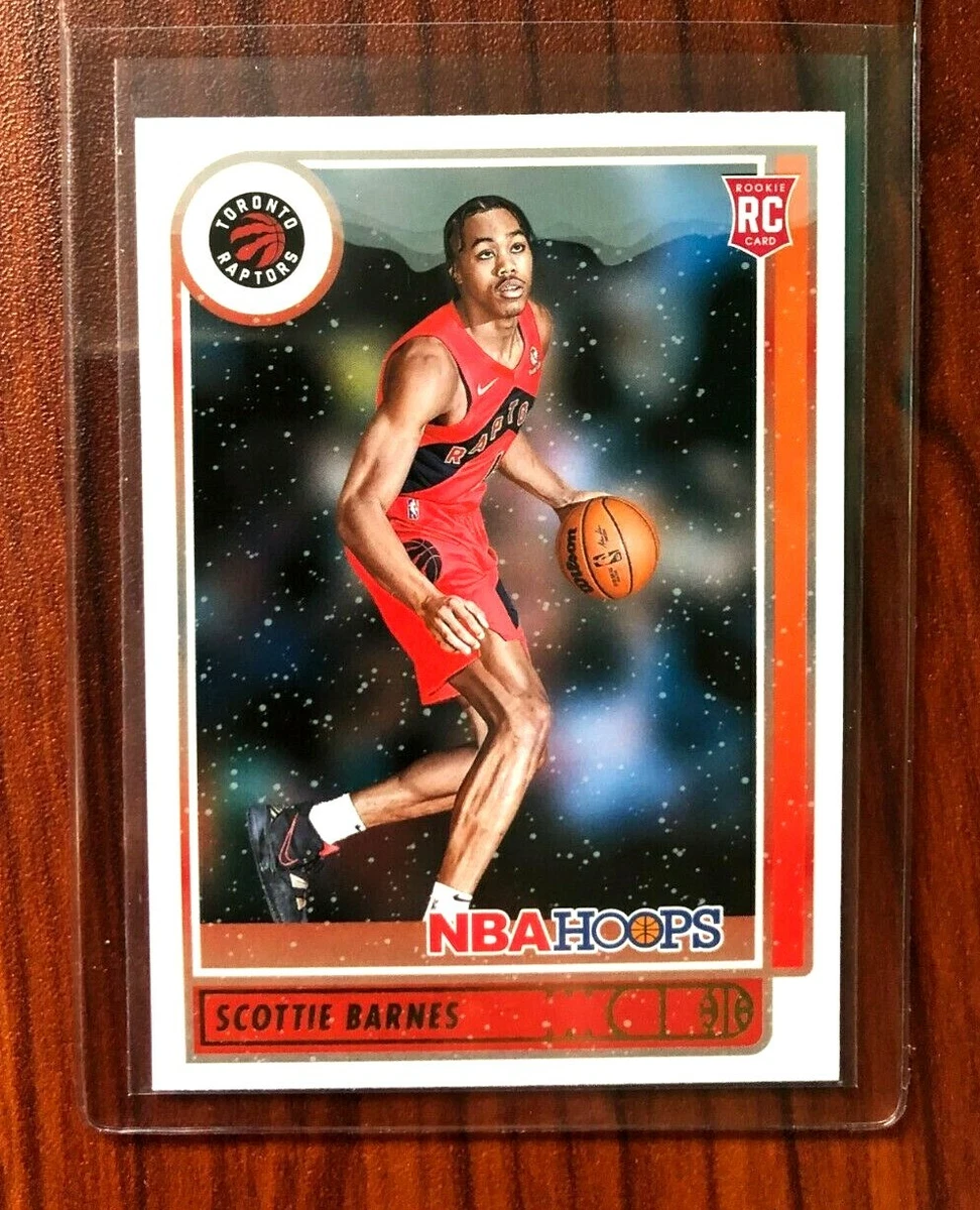 SCOTTIE BARNES 2021-22 Panini NBA Hoops Winter Holiday Rookie Card