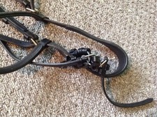 Black Full sized Miklem Bridle