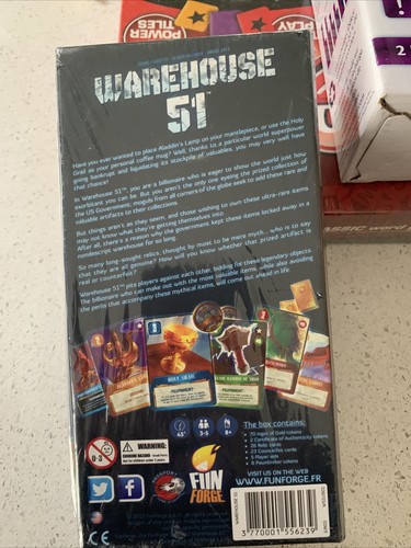 Warehouse 51 New Sealed Fun Forge Passport Game Studios 2015 Be a Billionaire - Picture 2 of 2