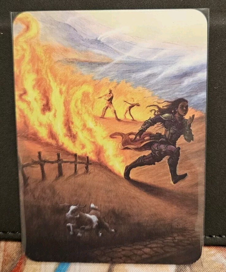 Sorcery Contested Realm TCG Beta Exceptional (foil) Blaze NM